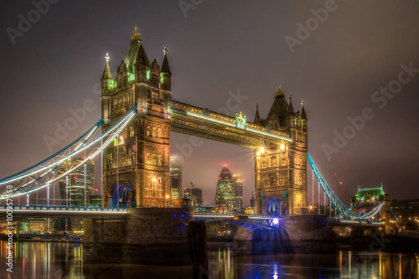 Obraz  Tower Bridge HDR