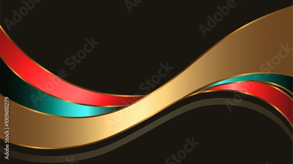 Obraz Luxury Abstract Background Vector