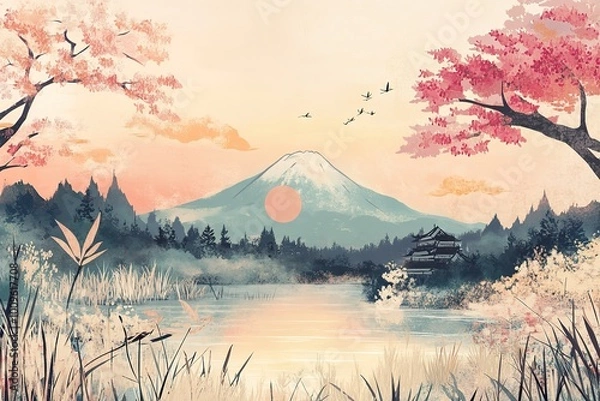 Obraz japan art wallpaper