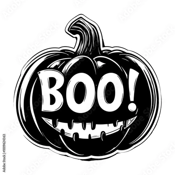 Fototapeta halloween pumpkin vector