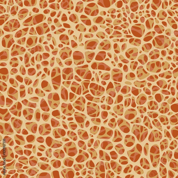 Fototapeta Abstract background, bone structure, vector