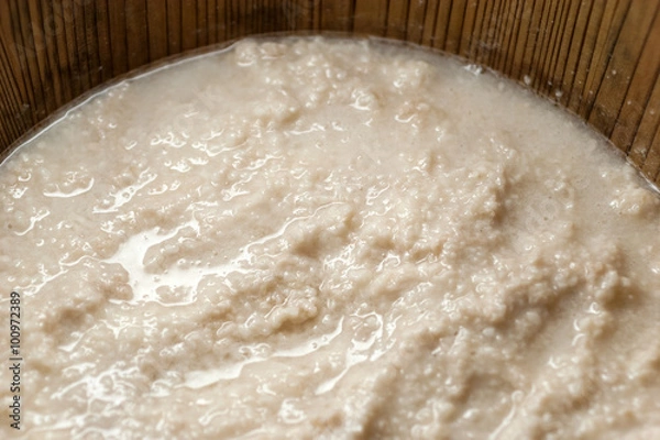 Obraz 木桶の塩麹