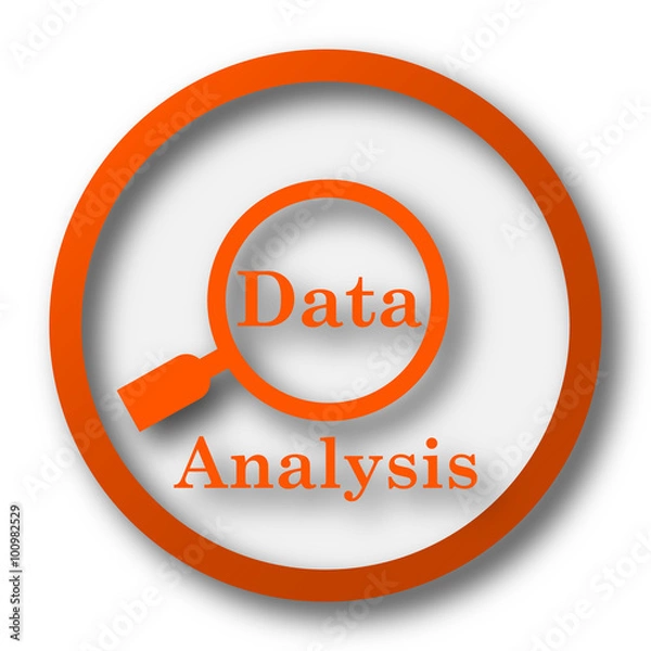 Fototapeta Data analysis icon