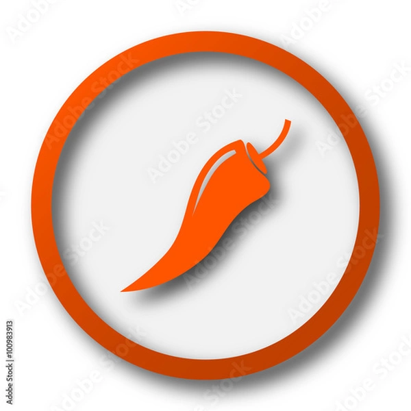 Fototapeta Pepper icon
