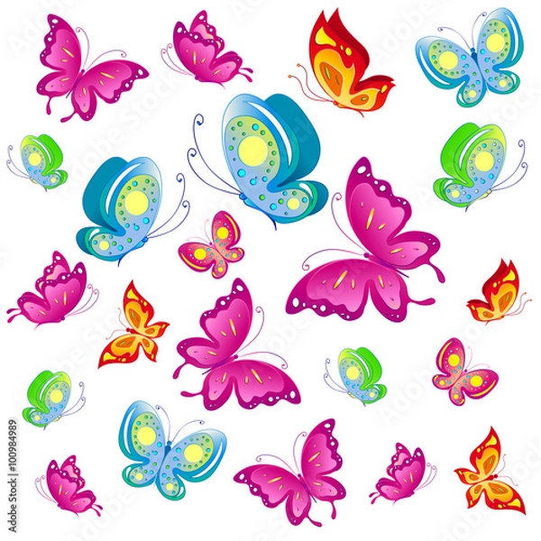 Obraz butterflies design