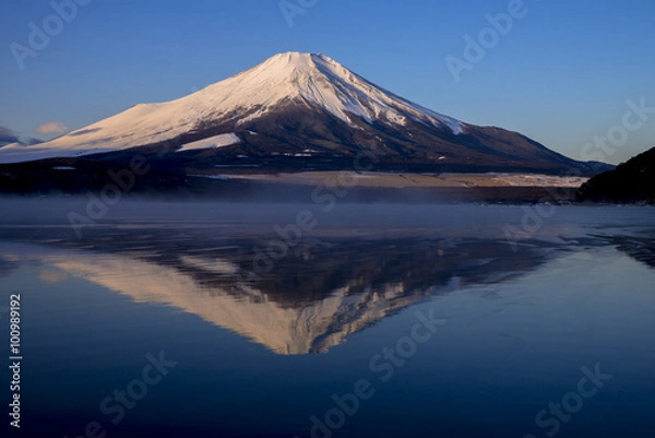 Fototapeta 山中湖より富士山