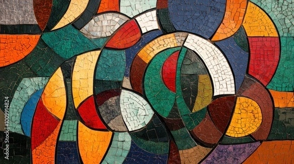 Obraz Abstract Mosaic Artwork
