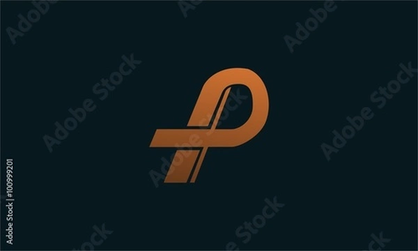 Fototapeta Alphabet Logo Template