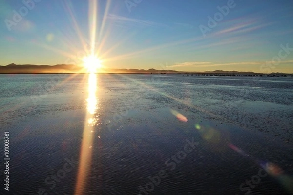 Fototapeta ウユニ塩湖
