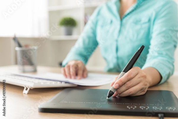 Fototapeta Graphic designer