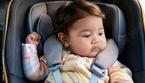 Obraz baby child in seat