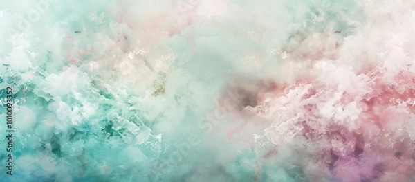 Obraz Gradient pastel colors blending harmoniously, abstract artistic design inspiring creativity and imagination.