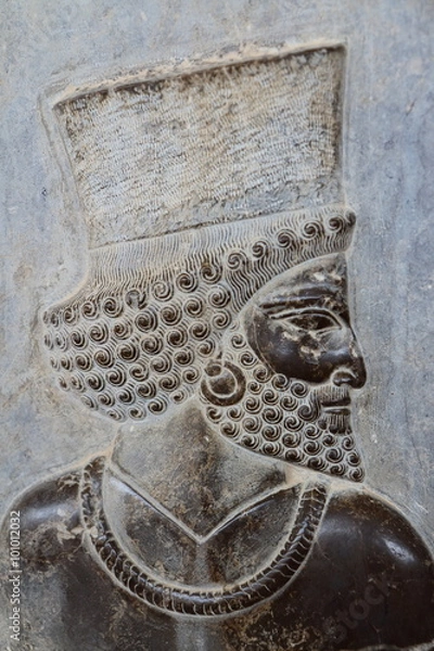 Obraz IRAN Persepolis: Soldier head