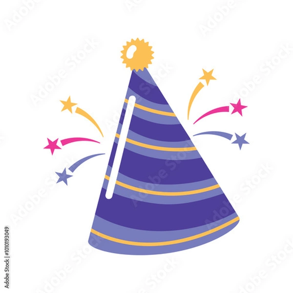 Obraz birthday party hat