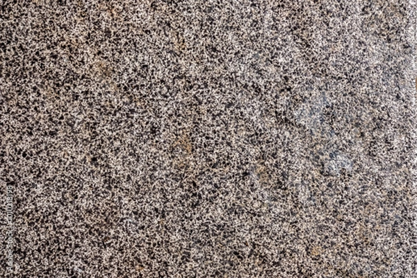 Obraz Close-up of an abstract ceramic texture with a speckled pattern of black and white, creating a unique, detailed surface ideal for background or design elements