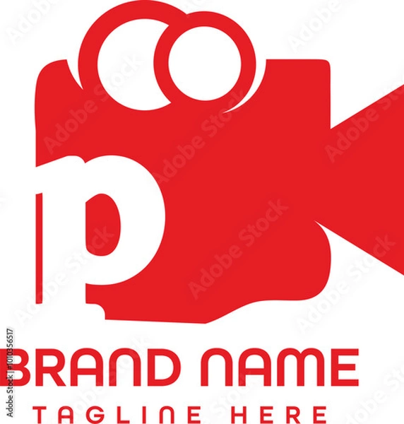 Fototapeta  camera logo design 