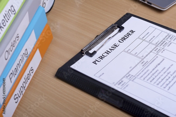 Obraz Purchase order