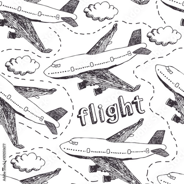 Fototapeta Flight pattern