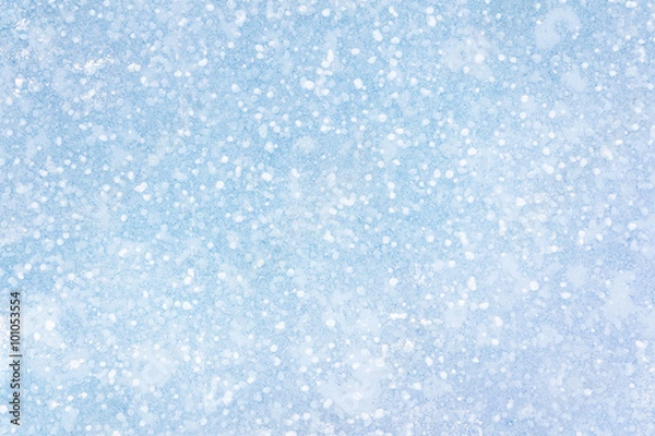 Obraz Textured ice blue background