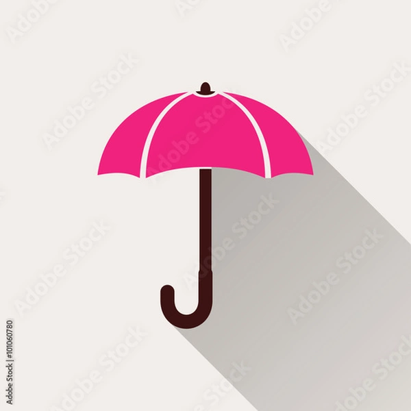 Fototapeta Umbrella - vector icon.