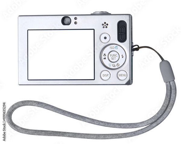 Fototapeta Compact camera is old technology in 2000s