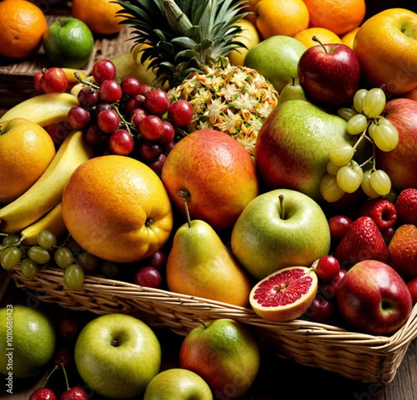 Obraz fruits -Generative AI