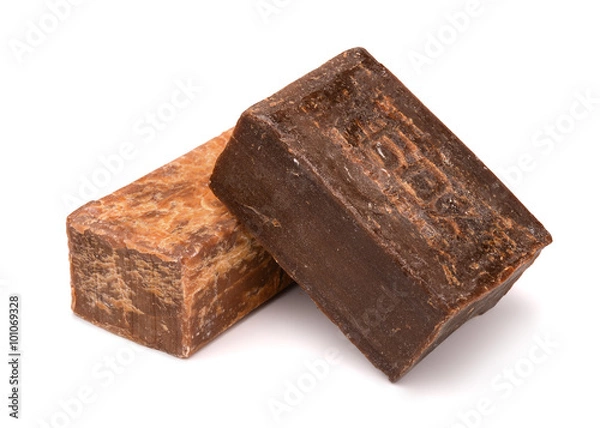 Fototapeta Two bars of old natural soap