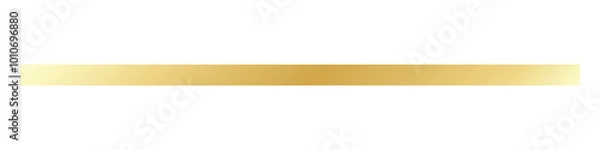 Obraz Gold straight line