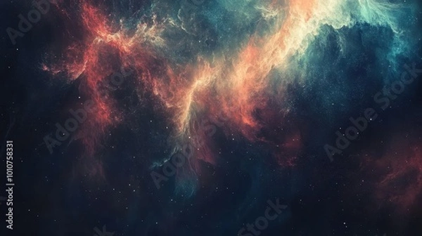 Fototapeta Cosmic Stardust: An Interstellar Masterpiece