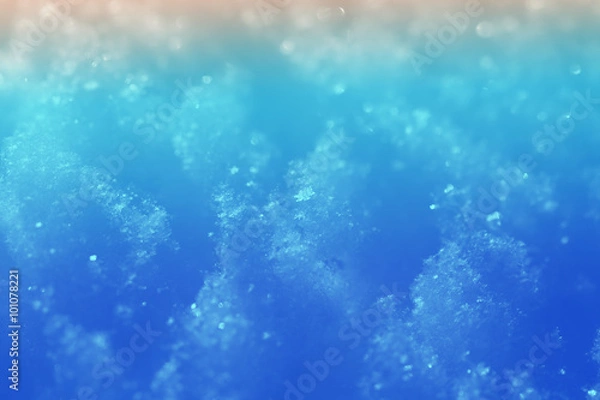 Obraz White beautiful snow