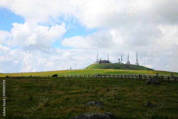 Fototapeta 美ヶ原高原　王ヶ頭