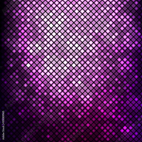 Obraz Abstract violet mosaic background