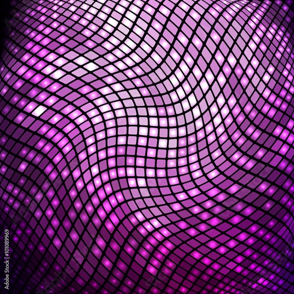 Obraz Abstract violet mosaic background