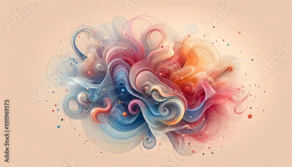 Obraz abstract colorful background