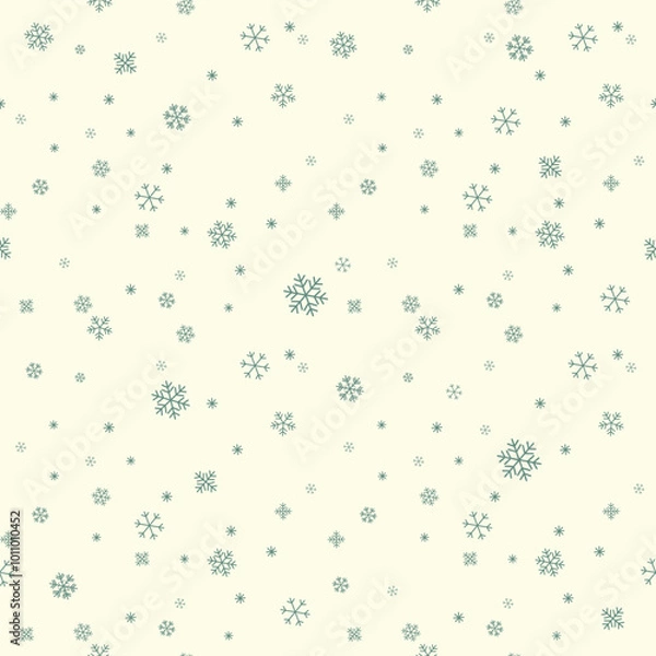 Fototapeta Christmas seamless pattern vector. Happy new year pattern. winter background. Xmas background.