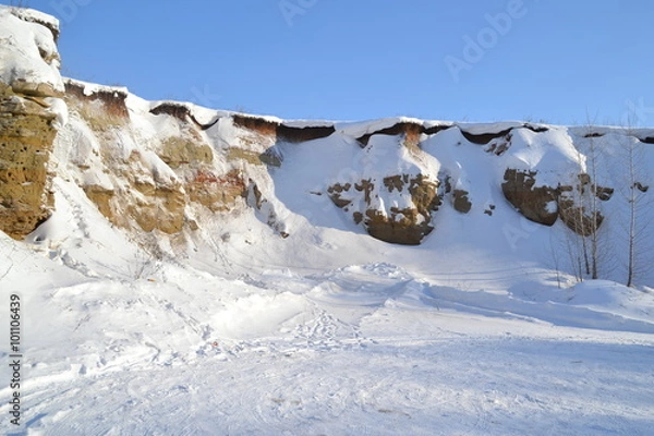 Fototapeta Зимний лес