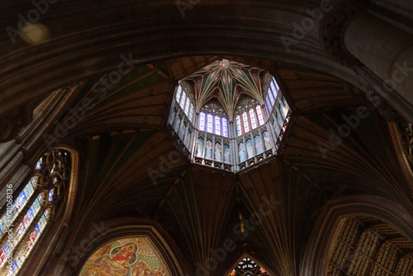 Obraz Ely, cathedral, plaster, ceiling, cambridgeshire