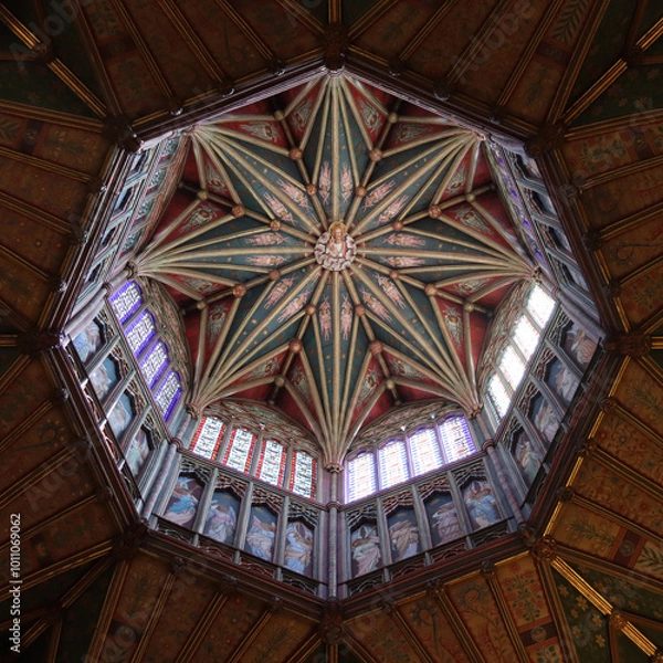 Obraz Ely, cathedral, plaster, ceiling, cambridgeshire