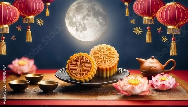 Obraz Mooncake
