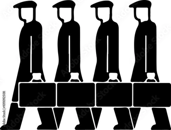 Fototapeta office workers