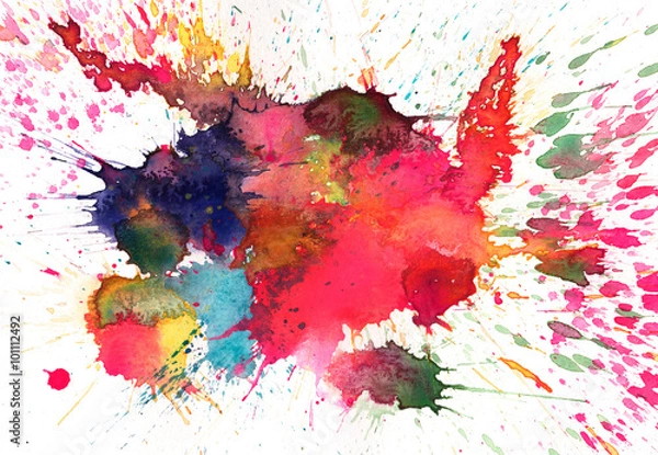 Obraz Aquarell Hintergrund