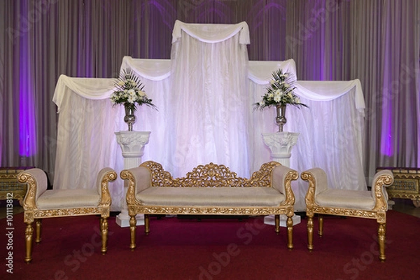 Obraz wedding stage emp