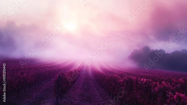 Obraz mist in the forest