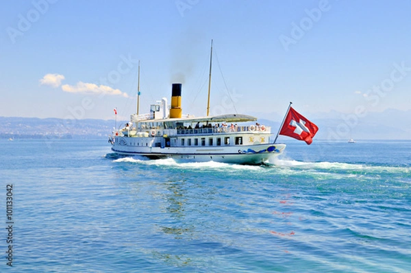 Obraz Swiss Excursion Boat