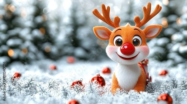 Obraz Christmas Reindeer