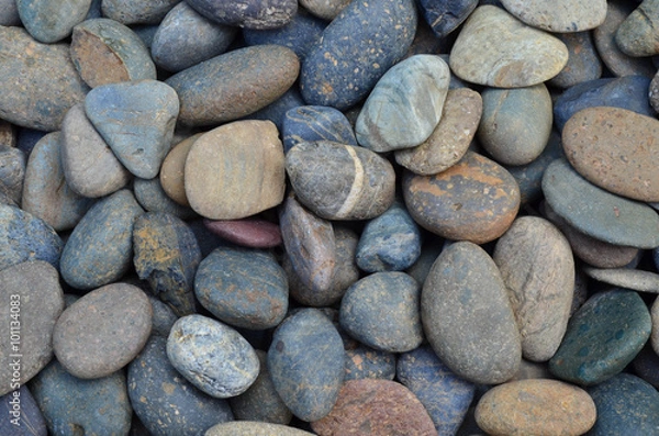 Fototapeta Dry Pebble Stone