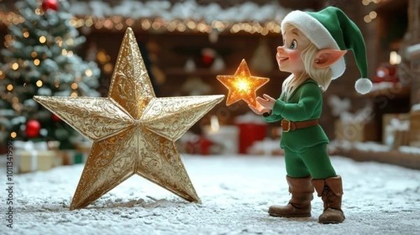 Obraz Elf and Star