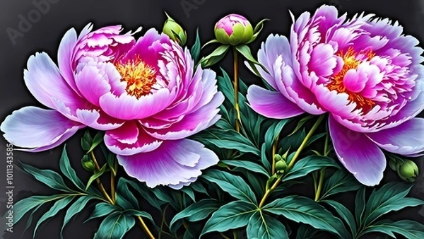 Fototapeta pink lotus flower