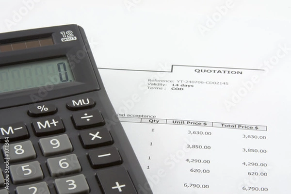 Fototapeta sales quotation and calculator