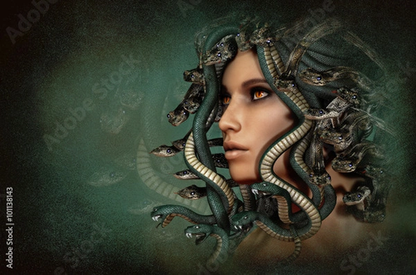 Obraz Medusa, 3d KG